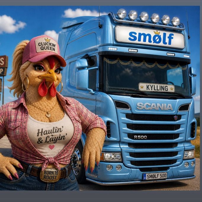 Trucker Kylling🐥🚛