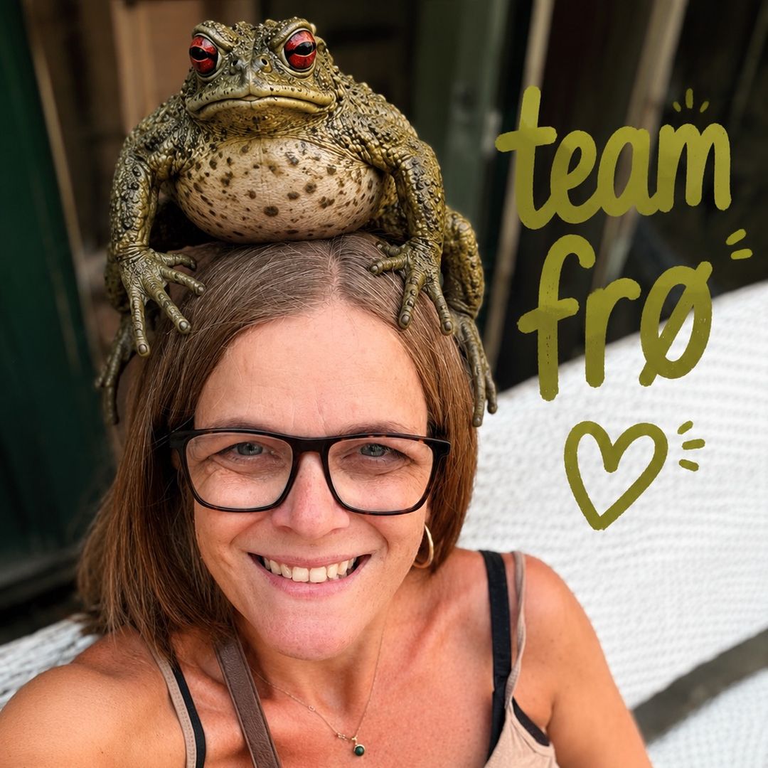 Sophie -og det var mor! 🐸